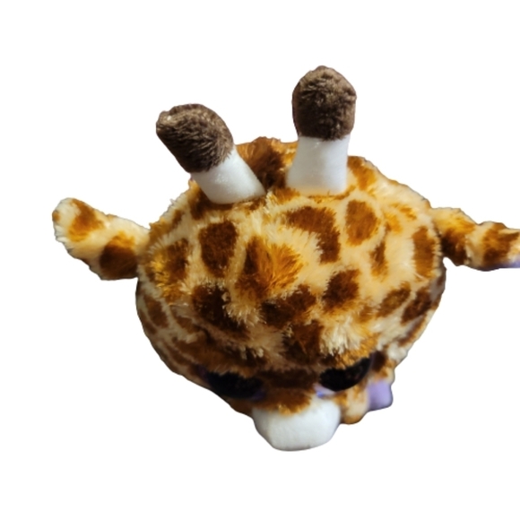 TY BEANIE BOOS Safari  Plush Stuffed Animal Purple Eyes - Picture 5 of 12